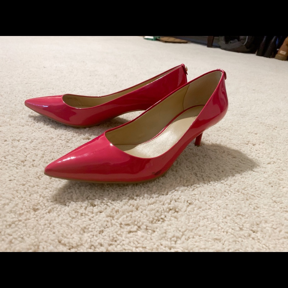 MICHAEL KORS Pink Kitten Heels Size 11